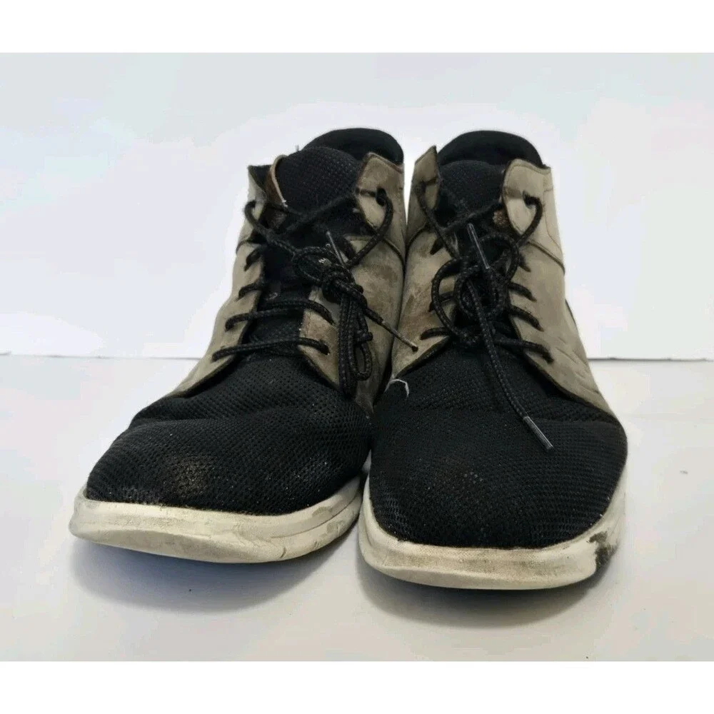 Timberland Boot Mens 10.5 Graydon Chukka Mid Sneaker Brown Black Mesh